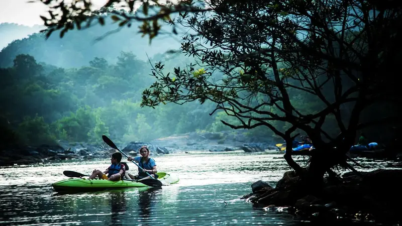 Kayaking