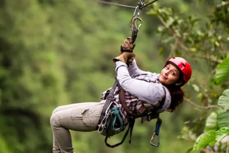 Rappelling in Dandeli